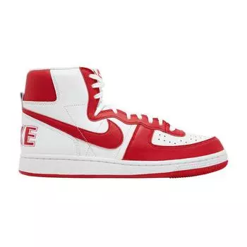 Nike Терминатор Хай Ст. Мужские кроссовки Johns White University-Red FJ4454-100 39