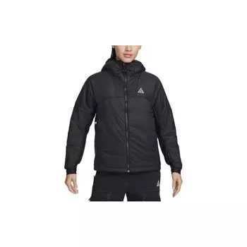 Nike Therma-FIT ADV Rope De Dope однотонная водостойкая теплая куртка с капюшоном женская куртка черная DQ5841-011 XS
