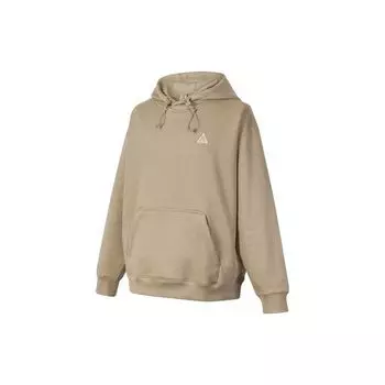 Nike Therma-FIT толстый однотонный свободный пуловер на флисовой подкладке с капюшоном унисекс, цвета хаки DZ3393-247 XL