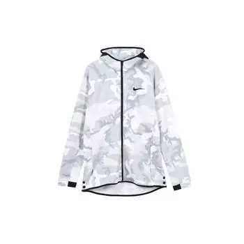Nike Thermaflex Showtime Полная молния с капюшоном камуфляжная спортивная куртка мужская куртка Wolf-Grey AT4695-012 M