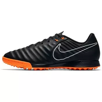Nike Tiempo Legend 7 Academy TF Black Total Orange Мужские кроссовки белые AH7243-080 41