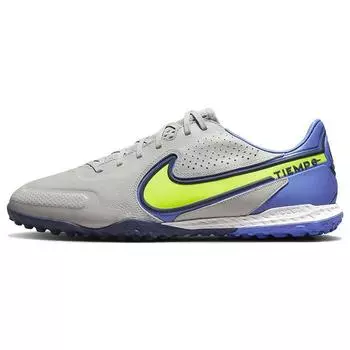 Футбольные бутсы Nike Tiempo Legend 9 React Pro Round Toe Lace-Up TF для искусственного газона с противоскользящим покрытием и прочной поддержкой для мужчин DA1192-075 41