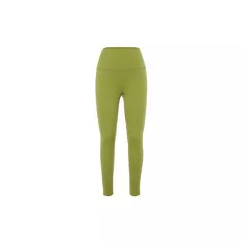 Nike Тренировочные леггинсы с высокой талией женские, зеленые DQ6016-377 M