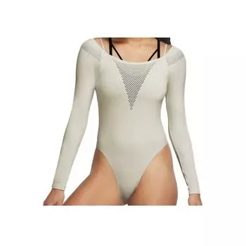Nike Тренировочный комбинезон с длинным рукавом Женский комбинезон Light-Bone CU5194-072 S