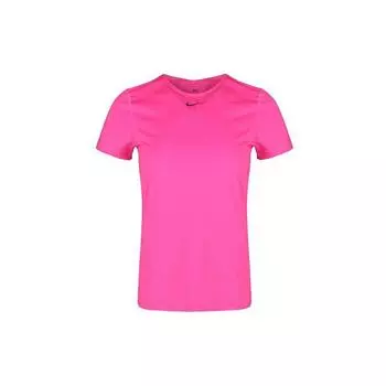 Nike Тренировочный топ Pro Mesh, женские топы, цвет Laser-Purple Red AO9952-686 S