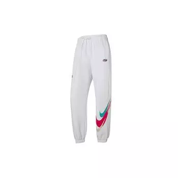 Nike Трикотажные брюки с высокой талией из французского трикотажа серии CNY «Год кролика» женские низы белого цвета FD4799-121 S