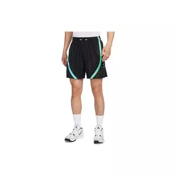Nike Трикотажные шорты с контрастными полосками, мужские, черные, FJ6153-010 XXXXL