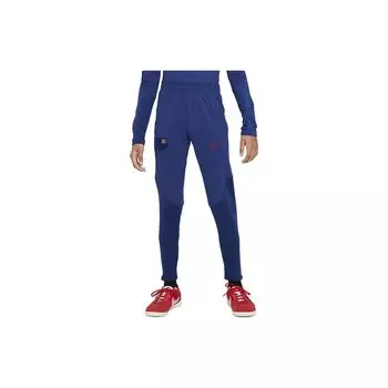 Nike Трикотажные спортивные штаны с принтом, однотонные, модные, удобные, детские штаны, синие DR5068-455 M
