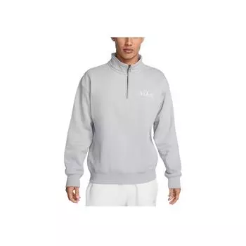 Nike Удобное Прочное Повседневное Простое Худи Мужские толстовки Серый HQ2955-012 XL