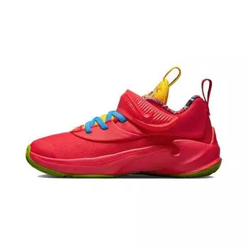 Nike UNO x Zoom Freak 3 SE PS 50th Anniversary — красные детские кроссовки Action-Red White Green-Bean DD0330-600 28