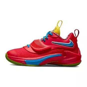 Nike UNO x Zoom Freak 3 SE GS 50th Anniversary — красные детские кроссовки Action-Red White Green-Bean DD0331-600 40