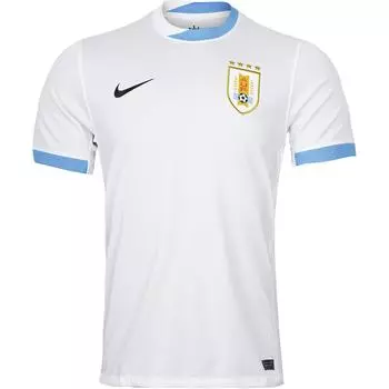 Nike Уругвай Гостевая Болельщицкая Мода Быстросохнущая Дышащая Футболка с Круглым Вырезом и Коротким Рукавом для Футбола Мужская футболка IM8582-100 M