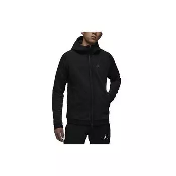 Nike Узорчатый полный принт толстовка мужская толстовка черная FD8120-010 M