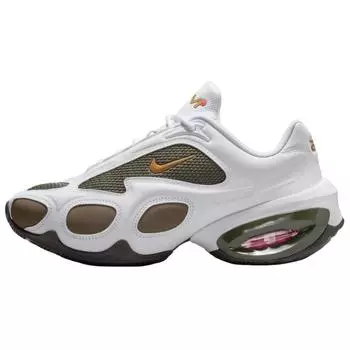 Nike Veneda Carter x Air Max Muse Белые Хаки Карго Гипер Розовые Женские Кроссовки Бархатно-Коричневый Металлик-Серебристый HV9928-100 37.5