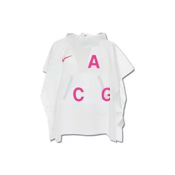 Nike Ветровка с капюшоном и принтом логотипа и букв, мужская верхняя одежда, белая 880982-100 S