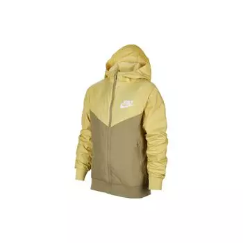 Nike Ветрозащитная куртка детская верхняя одежда золото FN8757-700 XL