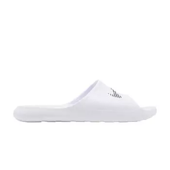 Nike Victori One Slide Polka Swoosh — белые мужские кроссовки черные CZ5478-100 40