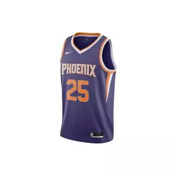 Nike Винтажная баскетбольная майка NBA Jersey 2020-2021 сезона, мужские топы, фиолетовые CW3679-577 XL