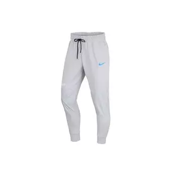 Nike Воздушные повседневные велюровые спортивные штаны на шнуровке, мужские брюки серого цвета DJ0461-097 XXL