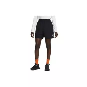 Nike Вышитый логотип ACG, прямые стандартные шорты, женские плавки, черные DV9536-010 XL