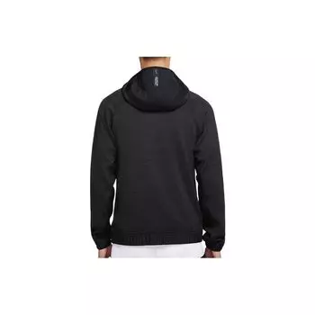 Nike Вышитый логотип с капюшоном тренировочная куртка мужская куртка черная BV9309-010 M