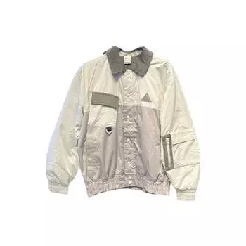 Nike Вышитый узор поло теплая спортивная куртка мужская куртка серая DQ6120-072 L