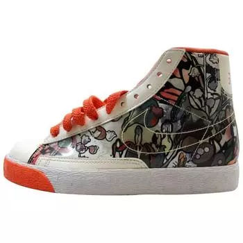 Nike Высокие женские кроссовки Blazer Cream Sail Sail-Bright-Coral-White 317808-115 36