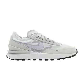 Nike Waffle One Summit White Infinite Lilac Женские кроссовки Light-Bone Green-Glow DC2533-101 36.5