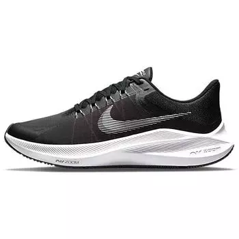 Nike Winflo 8 Черно-белые мужские кроссовки темно-дымчато-серые CW3419-006 44