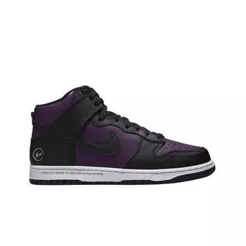 Nike x Fragment Dunk High Black DJ0382-600 Мужские кроссовки