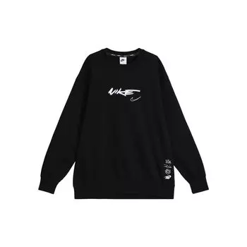 Nike X Futura Paris Olympic Series SS24 Logo Fashion свитшот с длинными рукавами и круглым вырезом, унисекс, черный FZ0257-010 S