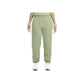 Nike X Nocta Collab SS24 Вязаные брюки-джоггеры со средней посадкой и логотипом Низ унисекс Оливково-зеленый FN7662-386 L