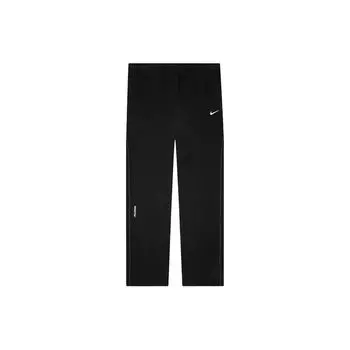 Nike Флисовые спортивные штаны CS с открытым краем X NOCTA, черные уличные брюки унисекс FZ4675-010 XL