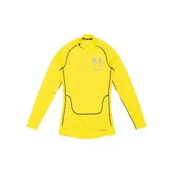 Nike x Off-White беговой топ с длинными рукавами Opti Желтые мужские топы CN5528-731 L