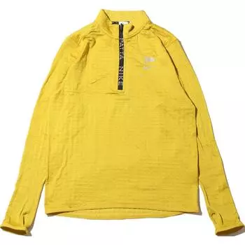 Nike X Patta SS24 Удобный модный пуловер на молнии с логотипом и воротником-стойкой, топы унисекс, желтый FJ3070-389 L