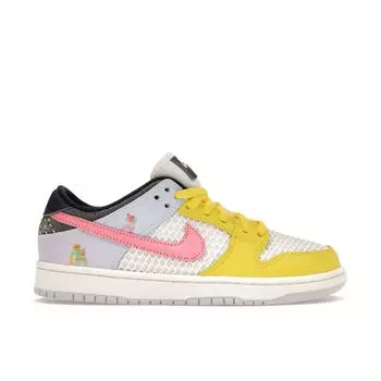 Nike Xavier Schipani x Dunk Low SB PS Be True - Детские кроссовки Trans Joy Multi-Color Pink-Gaze Sail DX9218-100 28.5