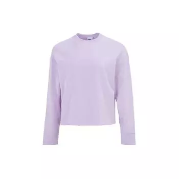 Nike Yoga Luxe Повседневная спортивная толстовка с круглым вырезом Женские топы Фиолетовый DM6976-530 XL