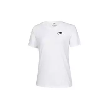 Nike Женская футболка S Club eSSential с коротким рукавом Dx7902 100 XS