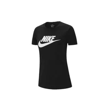 Nike Женская футболка с коротким рукавом S nSw eSSential Icon Futura Bv6169 010 L