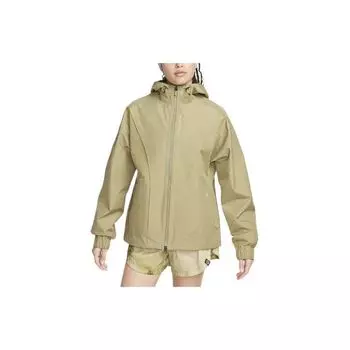 Nike Женская куртка с капюшоном и вышитым логотипом Trail Gore-Tex Infinium, оливковая FB7642-276 M