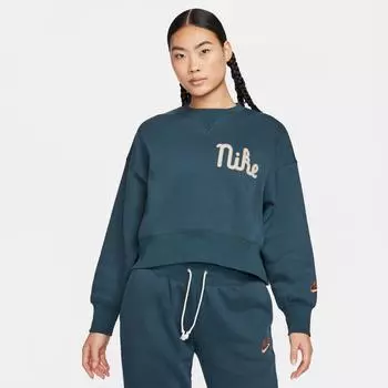 Nike Женские флисовые кроссовки Nike Sportswear Oversized Crew NCPS FQ7978 328