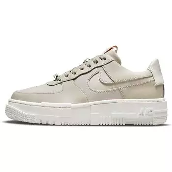 Nike Женские кроссовки Air Force 1 Low Pixel Stone Bone Summit White 35.5