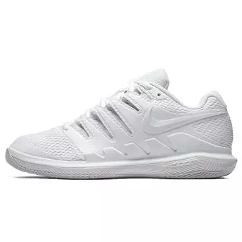 Nike Женские кроссовки Air Zoom Vapor X HC Triple White Vast-Grey AA8027-101 40
