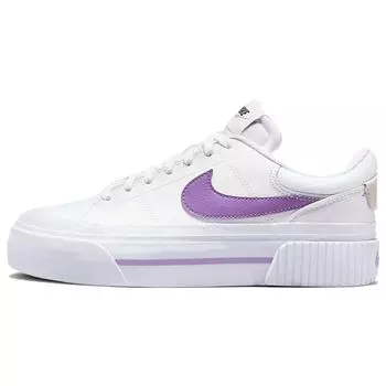 Кроссовки женские Nike Court Legacy Lift White Rush Fuchsia Red-Stardust Black DM7590-103 38.5