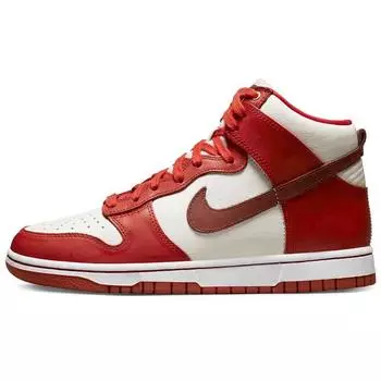 Кроссовки женские Nike Dunk High LXX Cinnabar Red Mars-Stone Sail DX0346-600 40