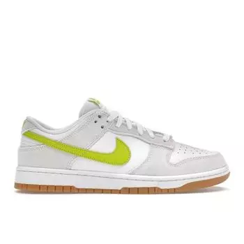 Nike Женские кроссовки Dunk Low Bright Cactus White Gum-Yellow HJ7335-133 37.5
