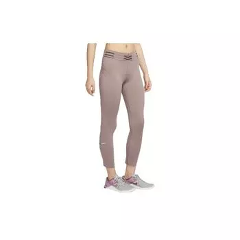 Nike Женские леггинсы City Ready Elastic Drawstring Training Leggings Brown Grey DA0262-229 L