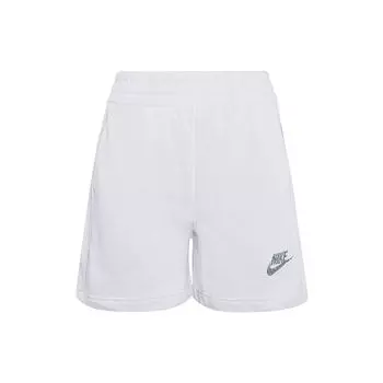 Nike Женские шорты для бега с логотипом, дышащие, трикотажные, белые CU6406-094 XL