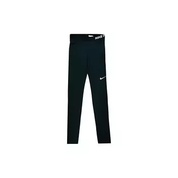 Nike Женские спортивные брюки с принтом логотипа Slim Fit, черные AQ4409-010 L