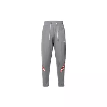 Nike Женские трикотажные джоггеры Therma-Fit One Color Block с высокой талией, серые, FB5441-091 XS